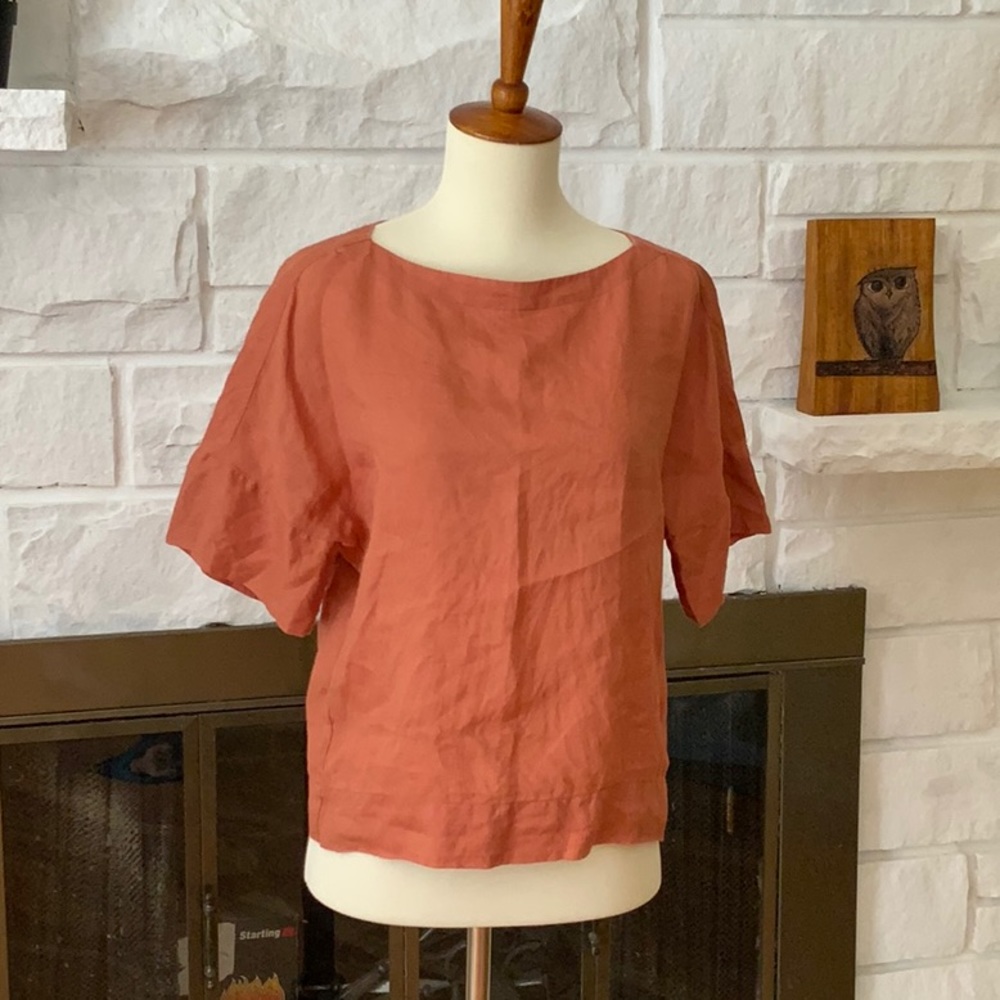 MUJI linen top